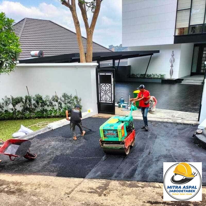 Jasa Pengaspalan Hotmix Depok