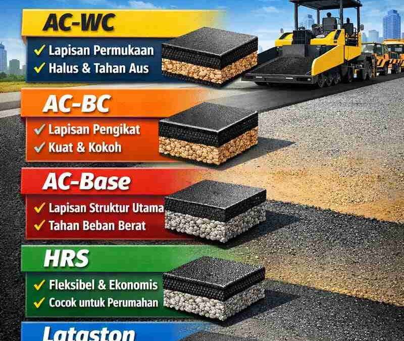 Jenis Aspal Hotmix & Aplikasinya: Jasa Aspal Jabodetabek